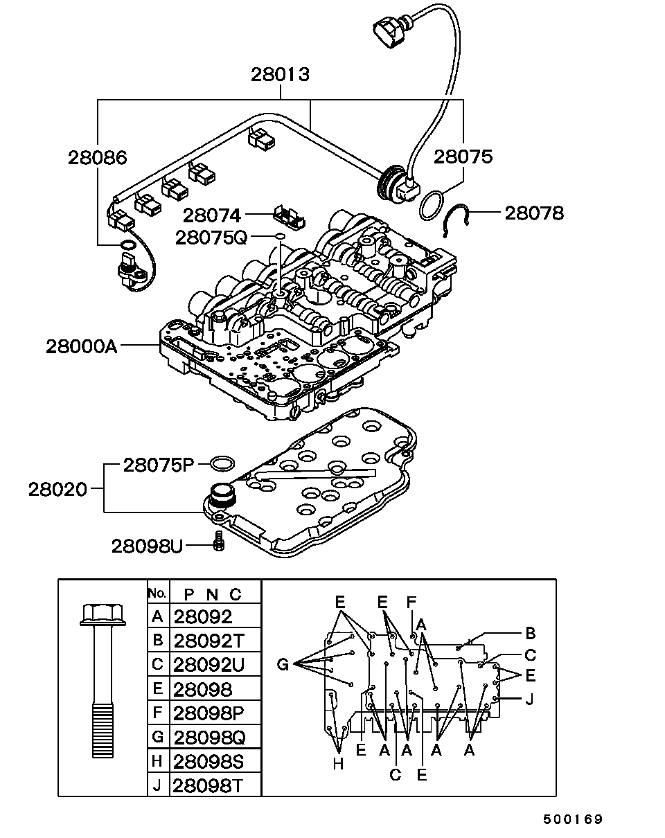 Mitsubishi MD622023 - Водна помпа vvparts.bg