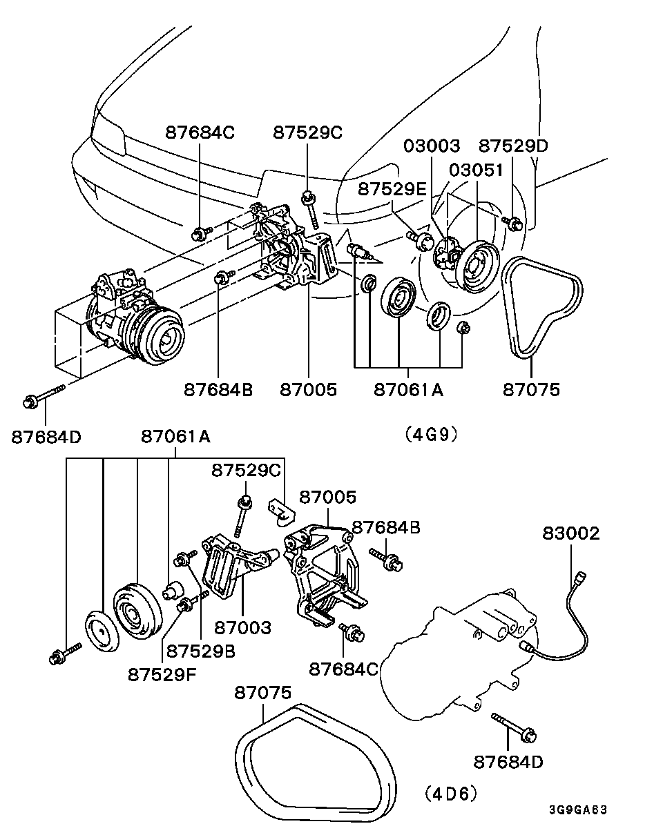 NISSAN MB272653 - Пистов ремък vvparts.bg