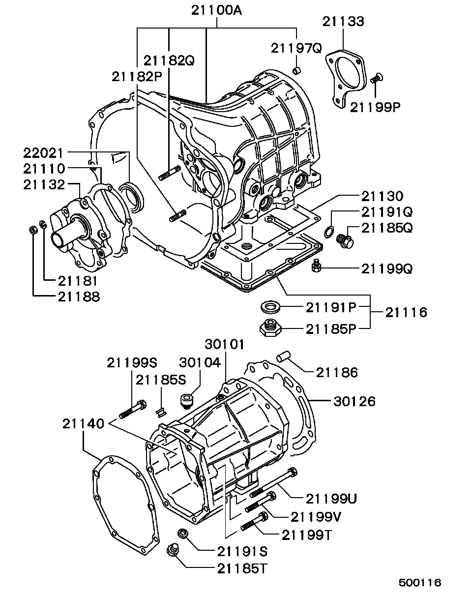 Chrysler MD723202 - Семеринг, разпределителен вал vvparts.bg