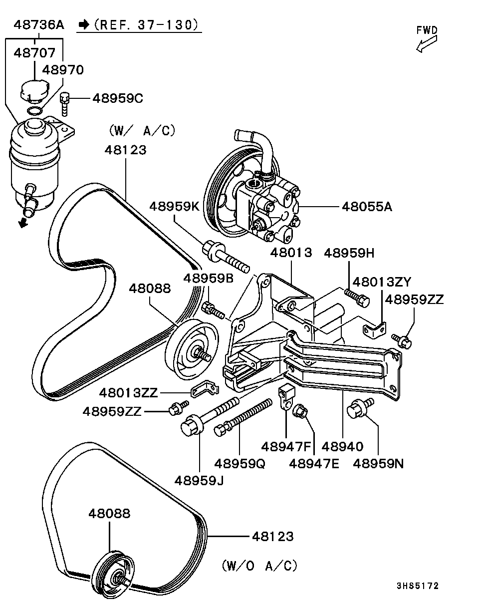 Chrysler MD317245 - BELT,P/S vvparts.bg