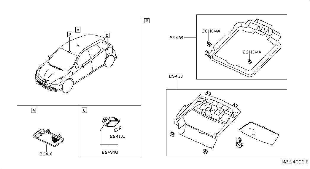 NISSAN 26447JD00A - Крушка с нагреваема жичка, осветление на уредите vvparts.bg