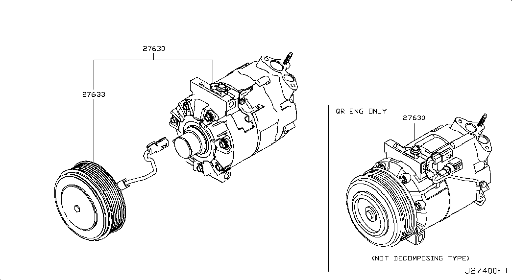 RENAULT 92600-1DE0A - Компресор, климатизация vvparts.bg