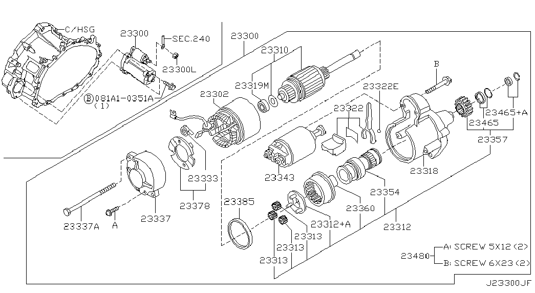 NISSAN 23300-8H801 - Стартер vvparts.bg