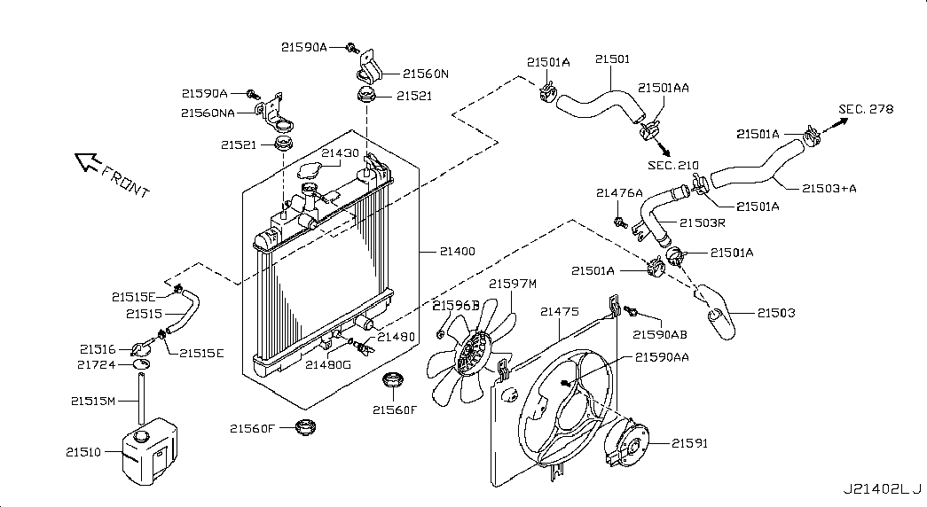 DACIA 214304A0A0 - Капачка, радиатор vvparts.bg