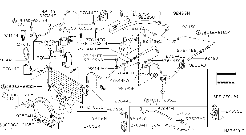 Subaru 92131-7F001 - Изсушител, климатизация vvparts.bg