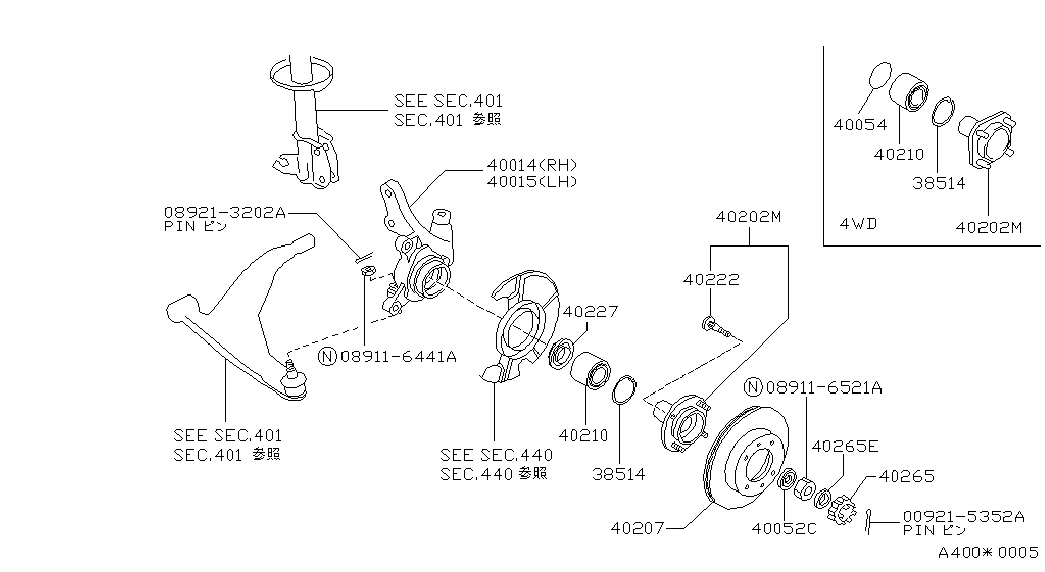 NISSAN 40206-58A01 - Спирачен диск vvparts.bg