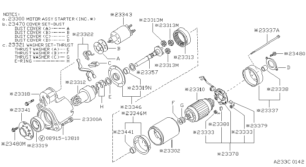 NISSAN 2336312G01 - Лагерна макферсъна vvparts.bg