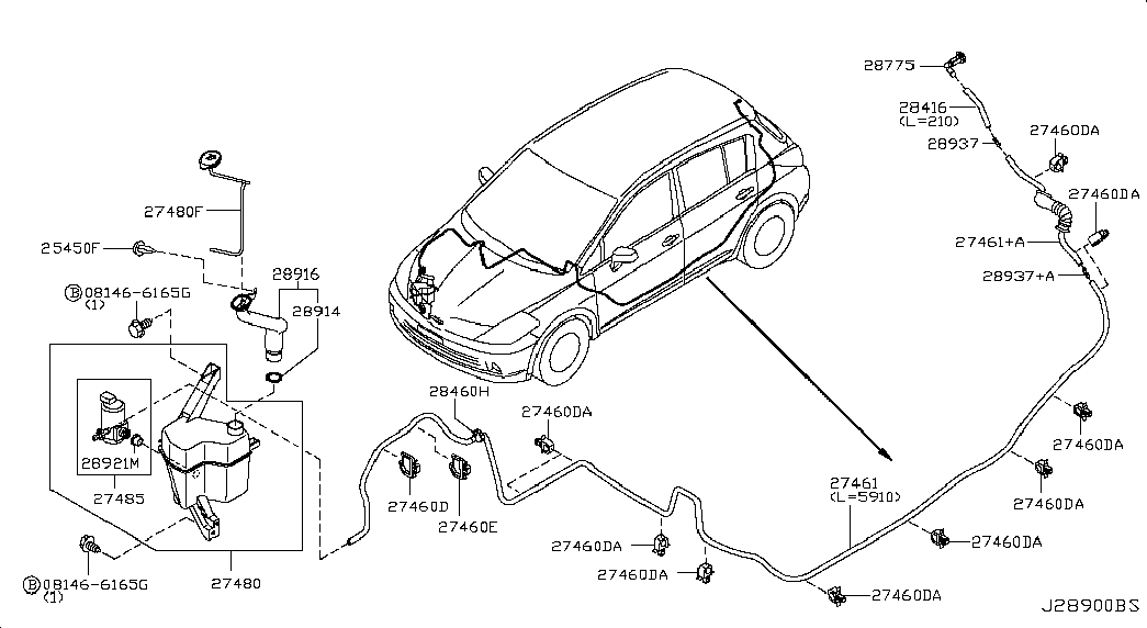 NISSAN 6686001W01 - Зегерка / щипка, каросерия vvparts.bg