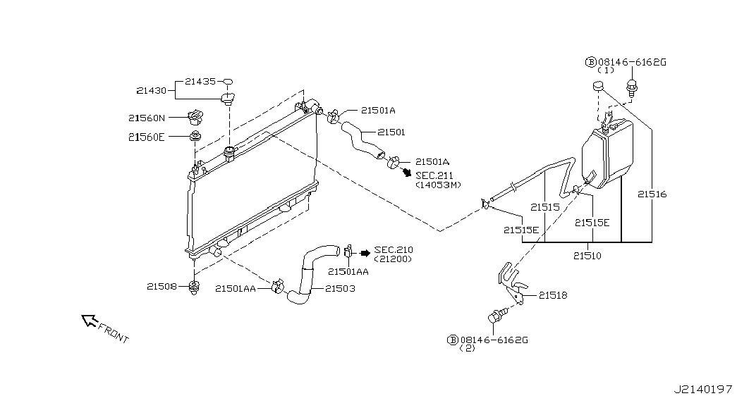 MAZDA 2143050A02 - Капачка, радиатор vvparts.bg