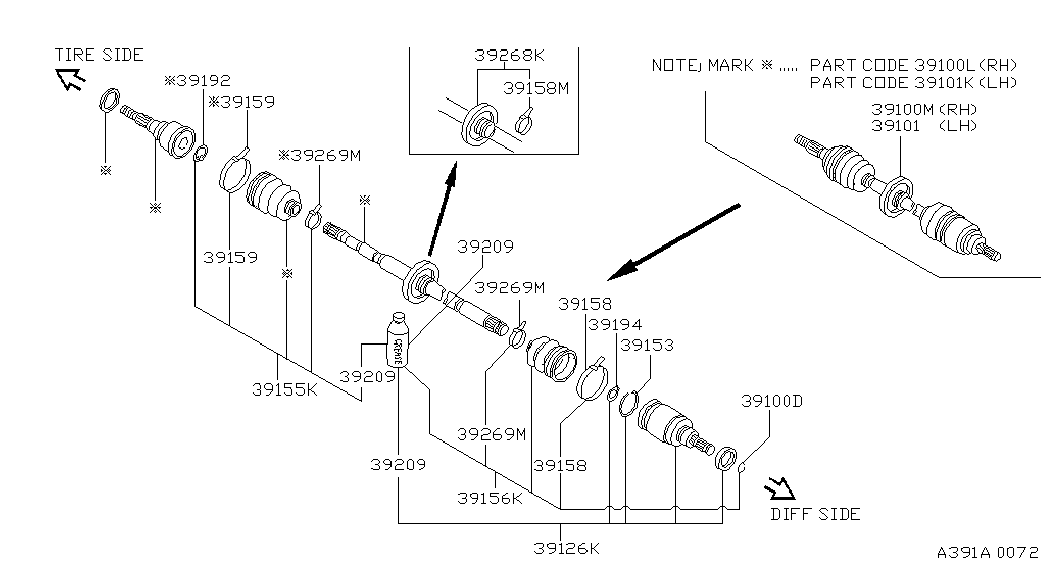 TATA 39241-01M29 - Маншон, полуоска vvparts.bg