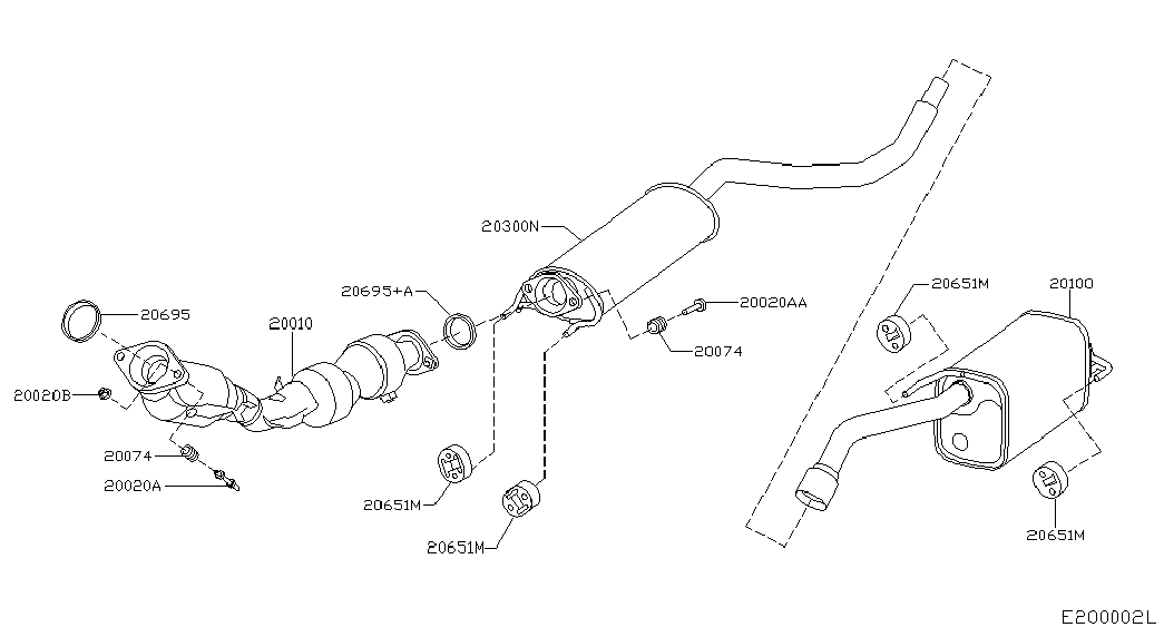 TOYOTA 20695-8H310 - Уплътнение, изпускателни тръби vvparts.bg