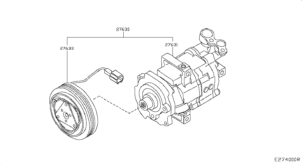 RENAULT 92600BR21A - Компресор, климатизация vvparts.bg