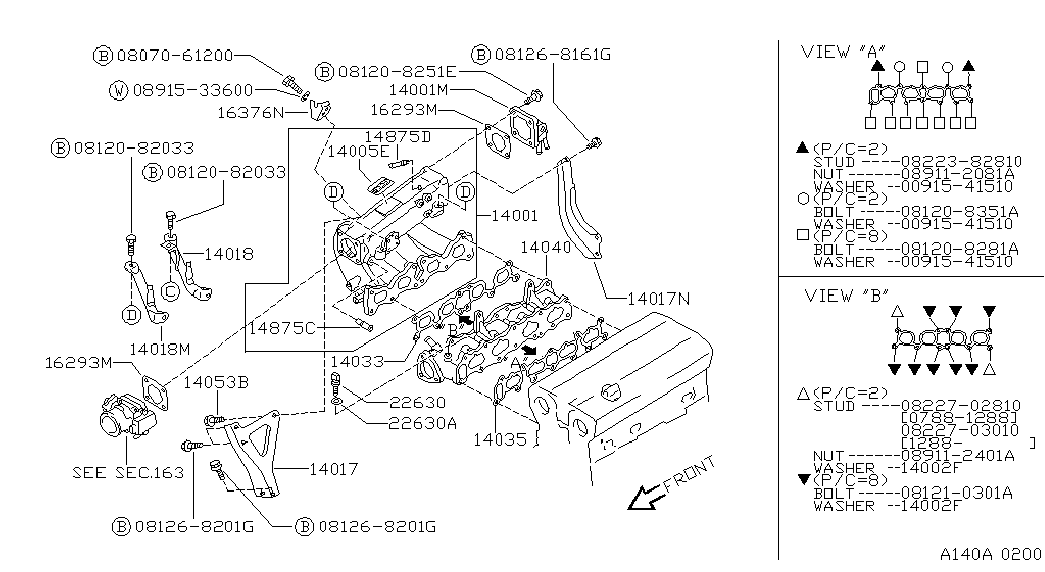 NISSAN 22630-51E00 - Датчик, температура на охладителната течност vvparts.bg