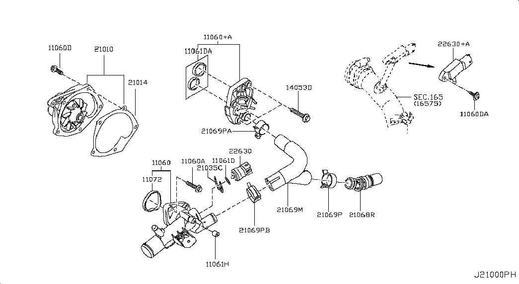 RENAULT 11060-00Q0N - Термостат, охладителна течност vvparts.bg