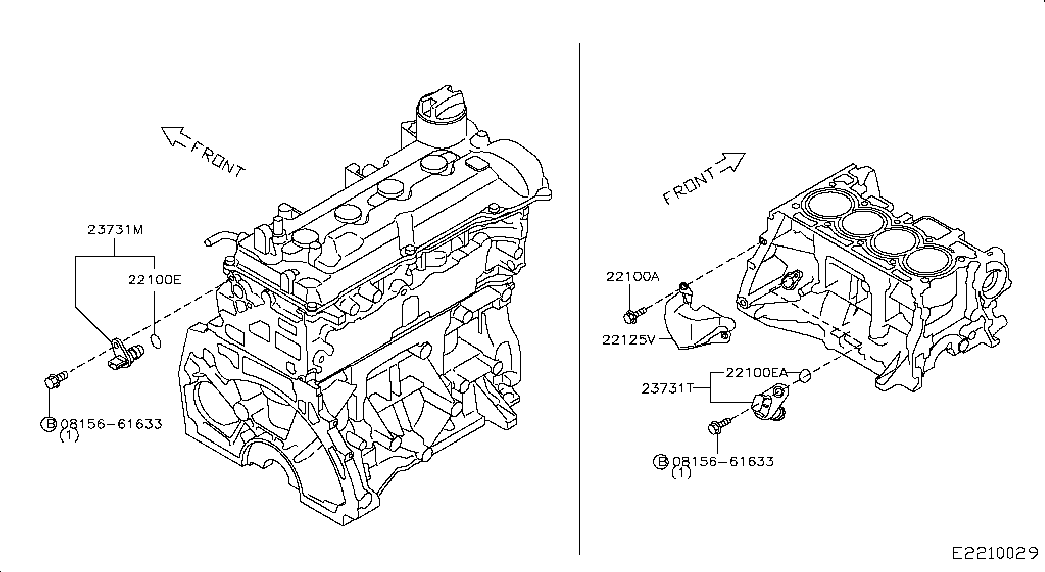 NISSAN 23731 1HC1A - Импулсен датчик, колянов вал vvparts.bg