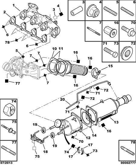 Talbot 1731 Y7 - Филтър за сажди / твърди частици, изпускателна система vvparts.bg