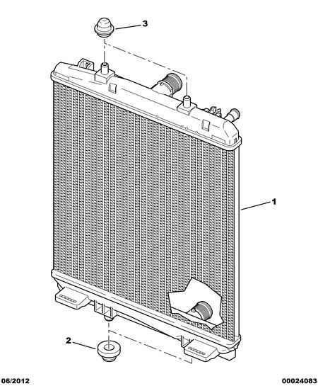 Opel 1330 P3 - ENGINE RADIATOR NEW vvparts.bg