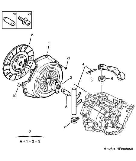 PEUGEOT 2004.S8 - Притискателен диск vvparts.bg