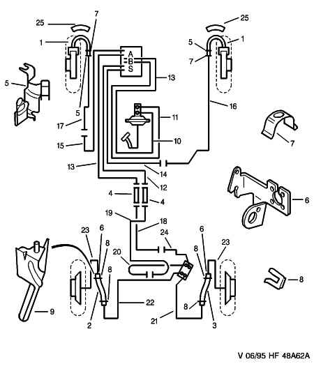 CITROËN/PEUGEOT 4806 64 - Спирачен маркуч vvparts.bg