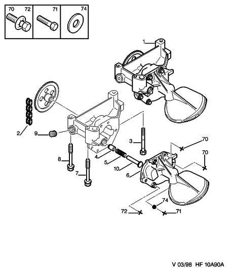 WONGA 1001 68 - ENGINE OIL PUMP vvparts.bg