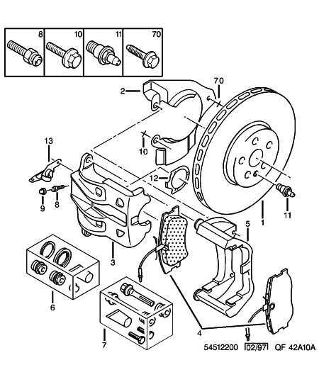 CITROËN 4251 09 - Комплект спирачно феродо, дискови спирачки vvparts.bg