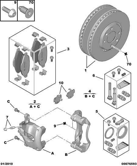 Opel 4253 93 - Комплект спирачно феродо, дискови спирачки vvparts.bg