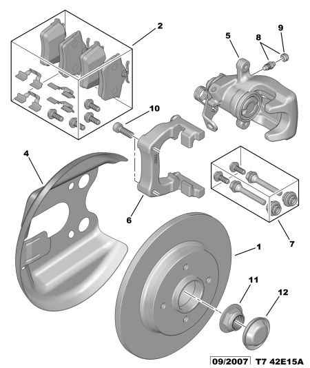 CITROËN 4401 P4 - Спирачен апарат vvparts.bg