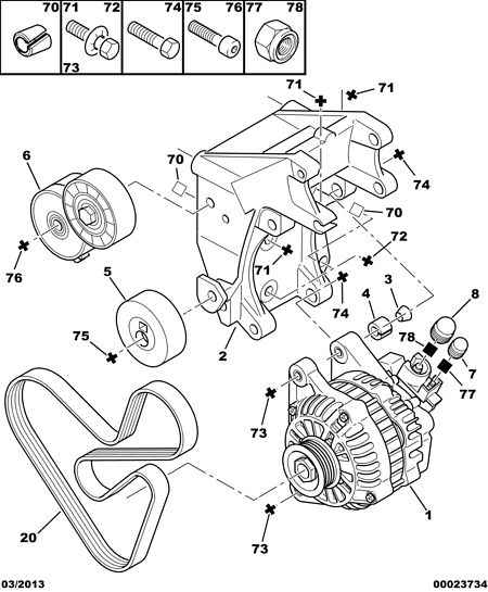 CITROËN (DF-PSA) 5750 VS - Пистов ремък vvparts.bg