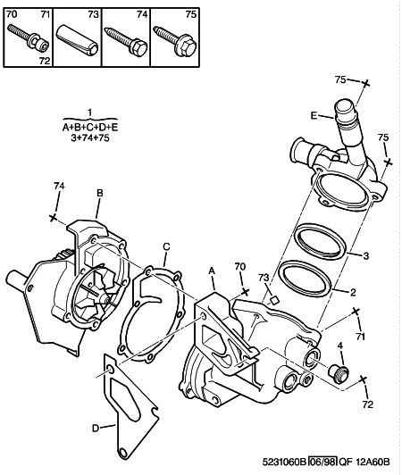 PEUGEOT 1201.C6 - Водна помпа vvparts.bg