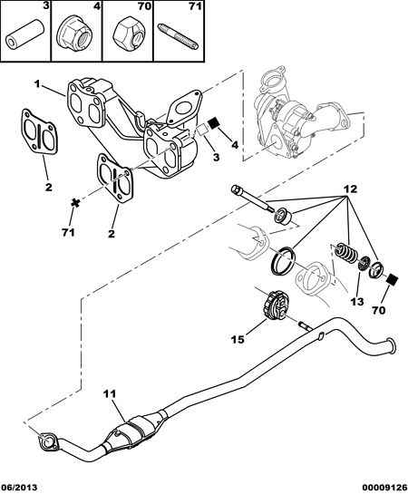 CITROËN 1755 69 - Лагерна втулка, стабилизатор vvparts.bg