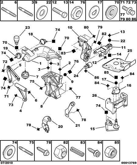 DS 1844 A1 - ENGINE SUSPENSION BUFFER vvparts.bg