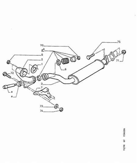 PEUGEOT 0358.04 - Гайка, изпускателен колектор vvparts.bg