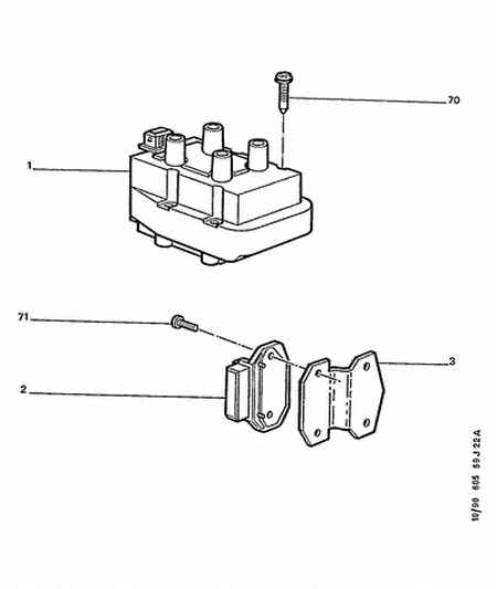 CITROËN/PEUGEOT 5970 70 - Запалителна бобина vvparts.bg