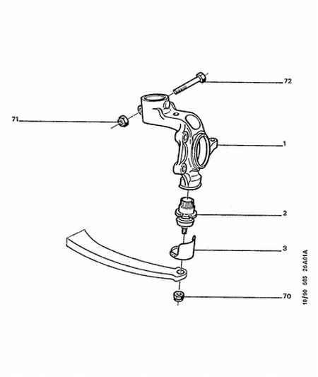 PEUGEOT 3640.71 - Шарнири vvparts.bg