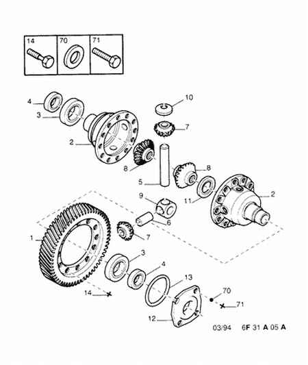 ARD 3108 36 - SUN GEARS SPINDLE vvparts.bg