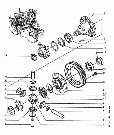 ROSI 3118 74 - AGB DIFFERENTIAL HOUSING vvparts.bg