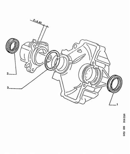 BorgWarner 3121 44 - Турбина, принудително пълнене с въздух vvparts.bg