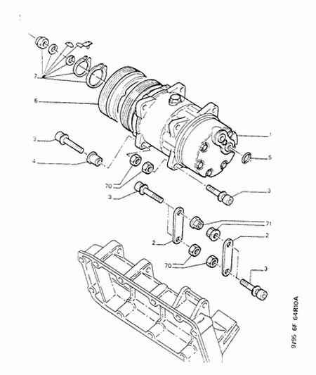 PEUGEOT 6453.Q2 - Компресор, климатизация vvparts.bg