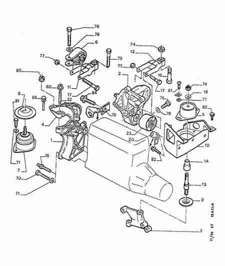 CITROËN/PEUGEOT 1827 26 - Окачване, двигател vvparts.bg