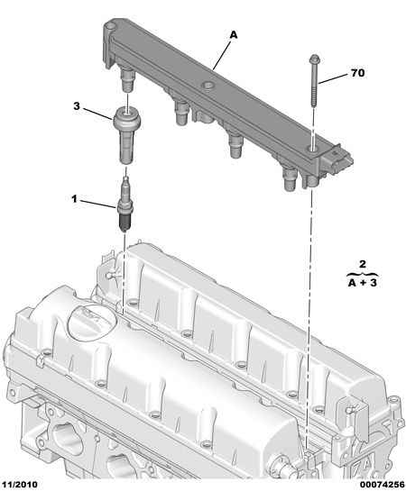 CITROËN 5960.75 - Запалителна свещ vvparts.bg