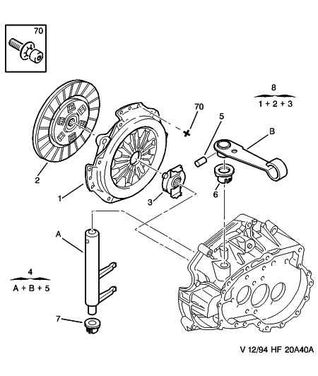 PEUGEOT 2050.W7 - Комплект съединител vvparts.bg