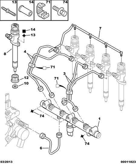 PEUGEOT 1980 H4 - Комплект дюза с държач vvparts.bg