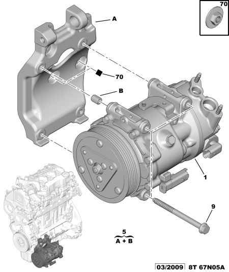 OM 6487 34 - Компресор, климатизация vvparts.bg