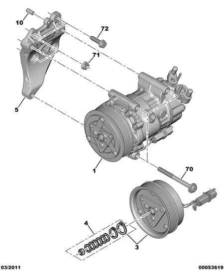 DS 6487 01 - Компресор, климатизация vvparts.bg