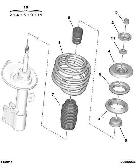 RENAULT 5035.58 - Лагерна макферсъна vvparts.bg