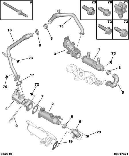 CITROËN/PEUGEOT 1618 N6 - AGR-Клапан vvparts.bg