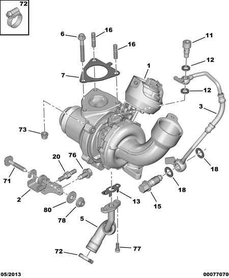 QH Benelux 0381 30 - OIL RETURN HOSE vvparts.bg