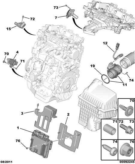 Opel 1920 QN - SENSOR vvparts.bg