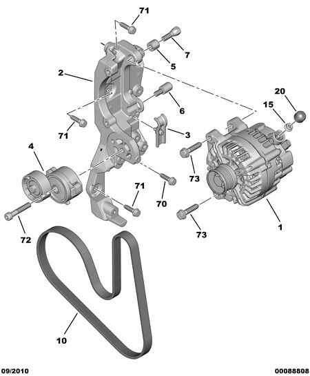 DS 5750 ZG - Пистов ремък vvparts.bg