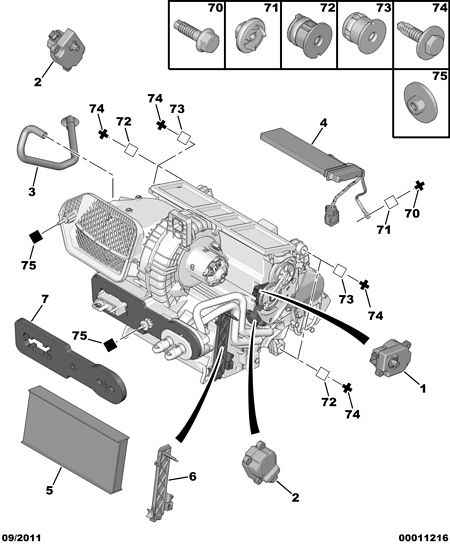 CITROËN 6447 RG - Филтър купе (поленов филтър) vvparts.bg